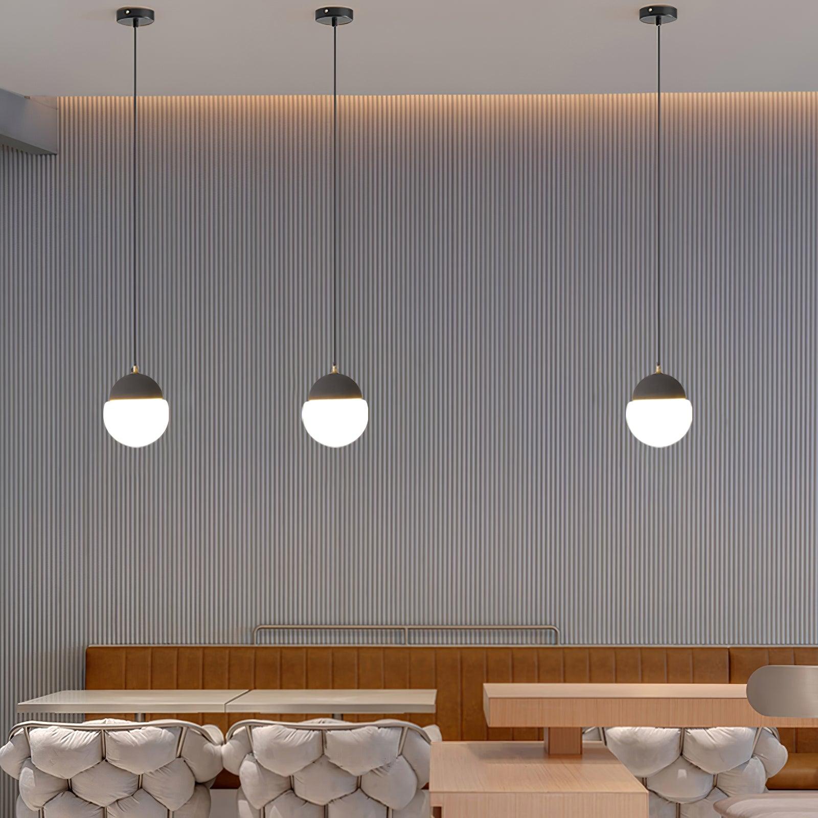 Ilraearis Glass Pendant Light-Neutral Decor