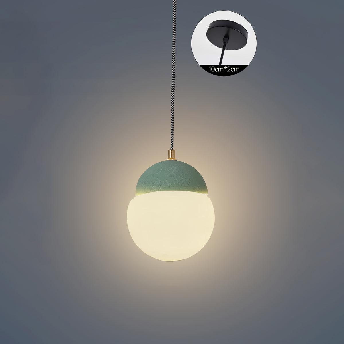 Ilraearis Glass Pendant Light-Neutral Decor