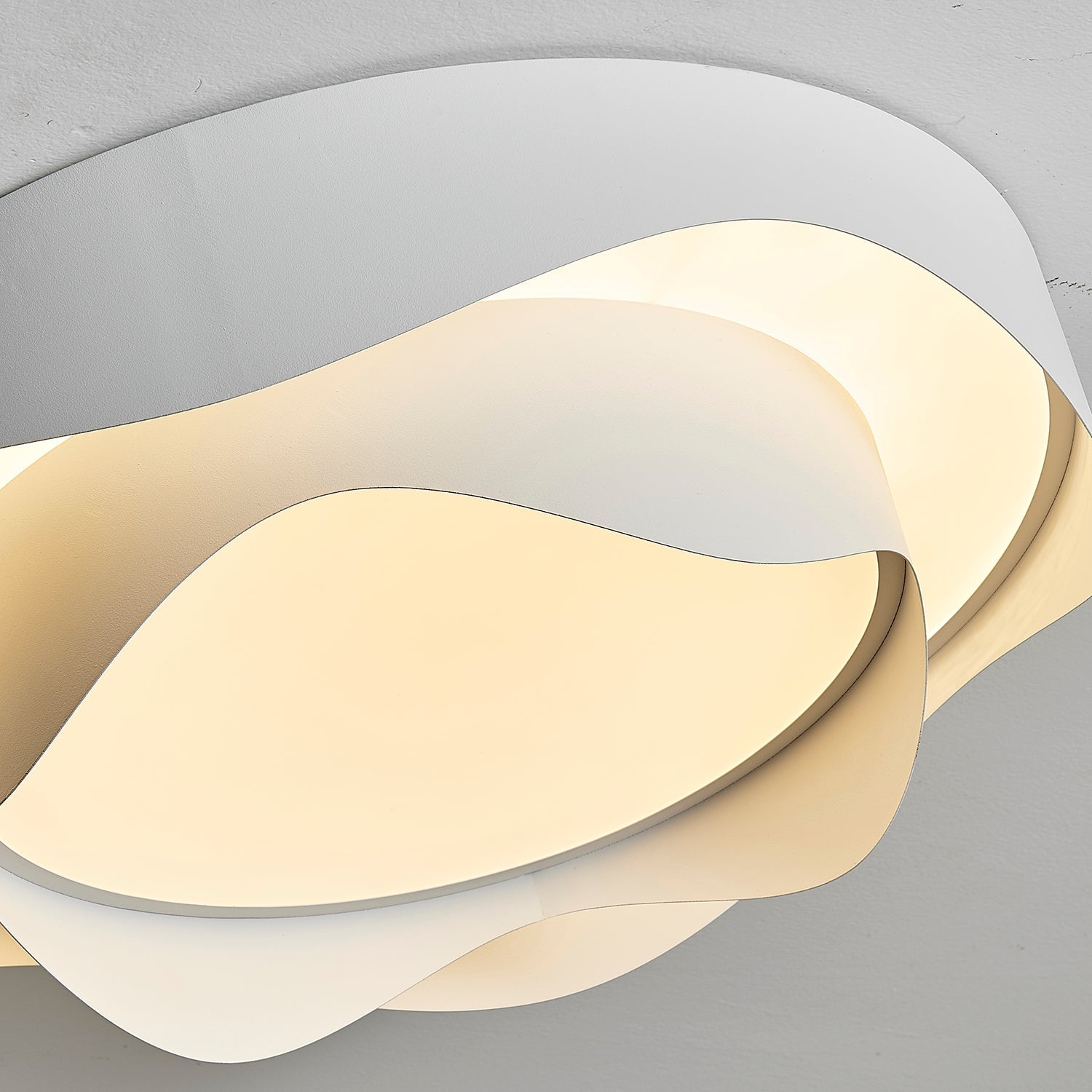 Vevelo Ceiling Lamp White for Living Room-Neutral Decor