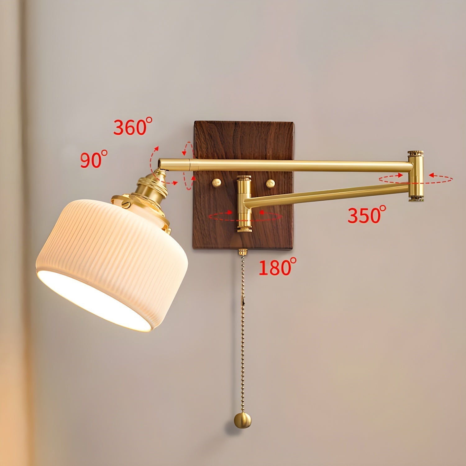 Diroxen Wall Lamp Unique Geometry Ceramic Metal-Neutral Decor