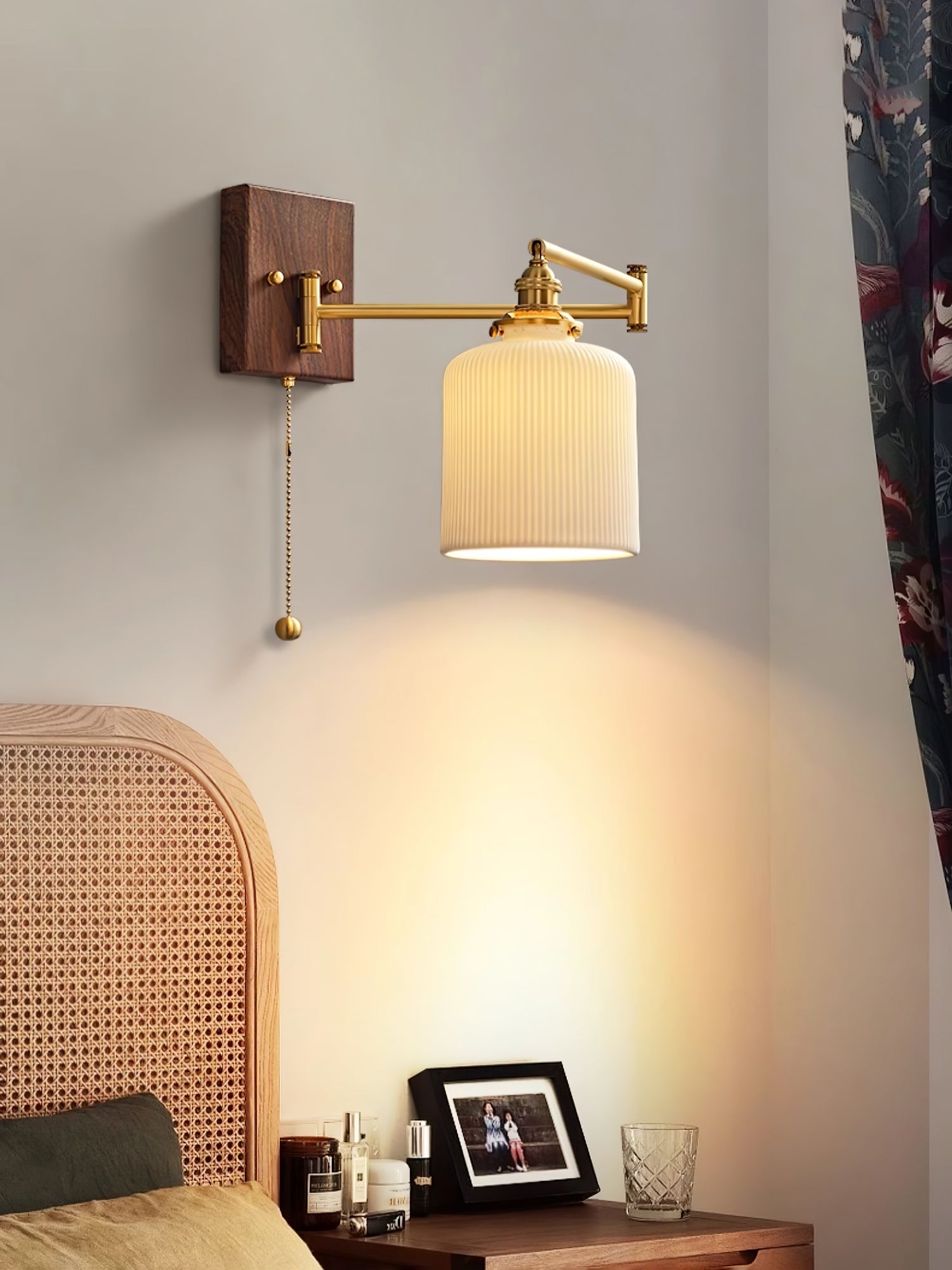Diroxen Wall Lamp Unique Geometry Ceramic Metal-Neutral Decor