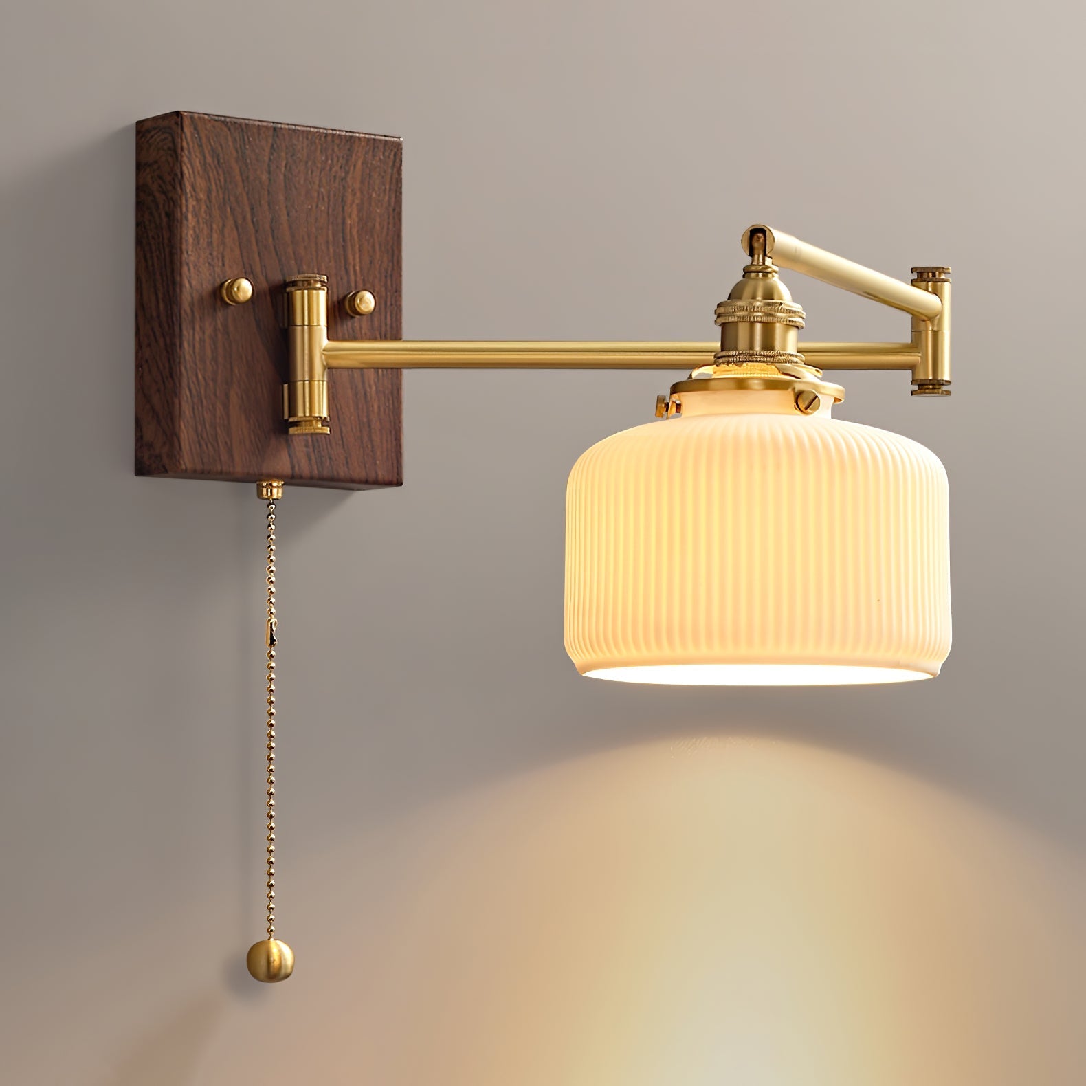 Diroxen Wall Lamp Unique Geometry Ceramic Metal-Neutral Decor