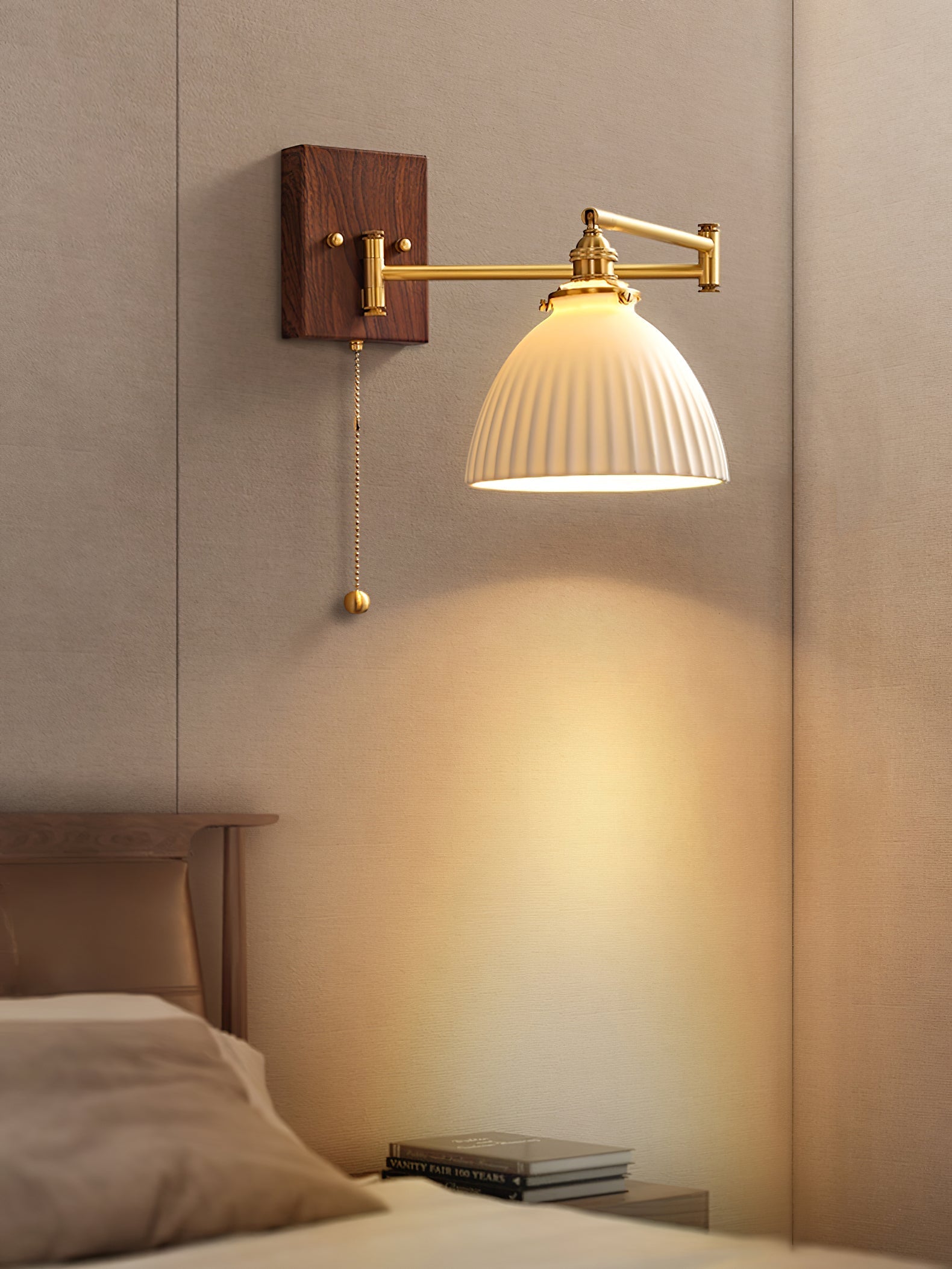 Diroxen Wall Lamp Unique Geometry Ceramic Metal-Neutral Decor