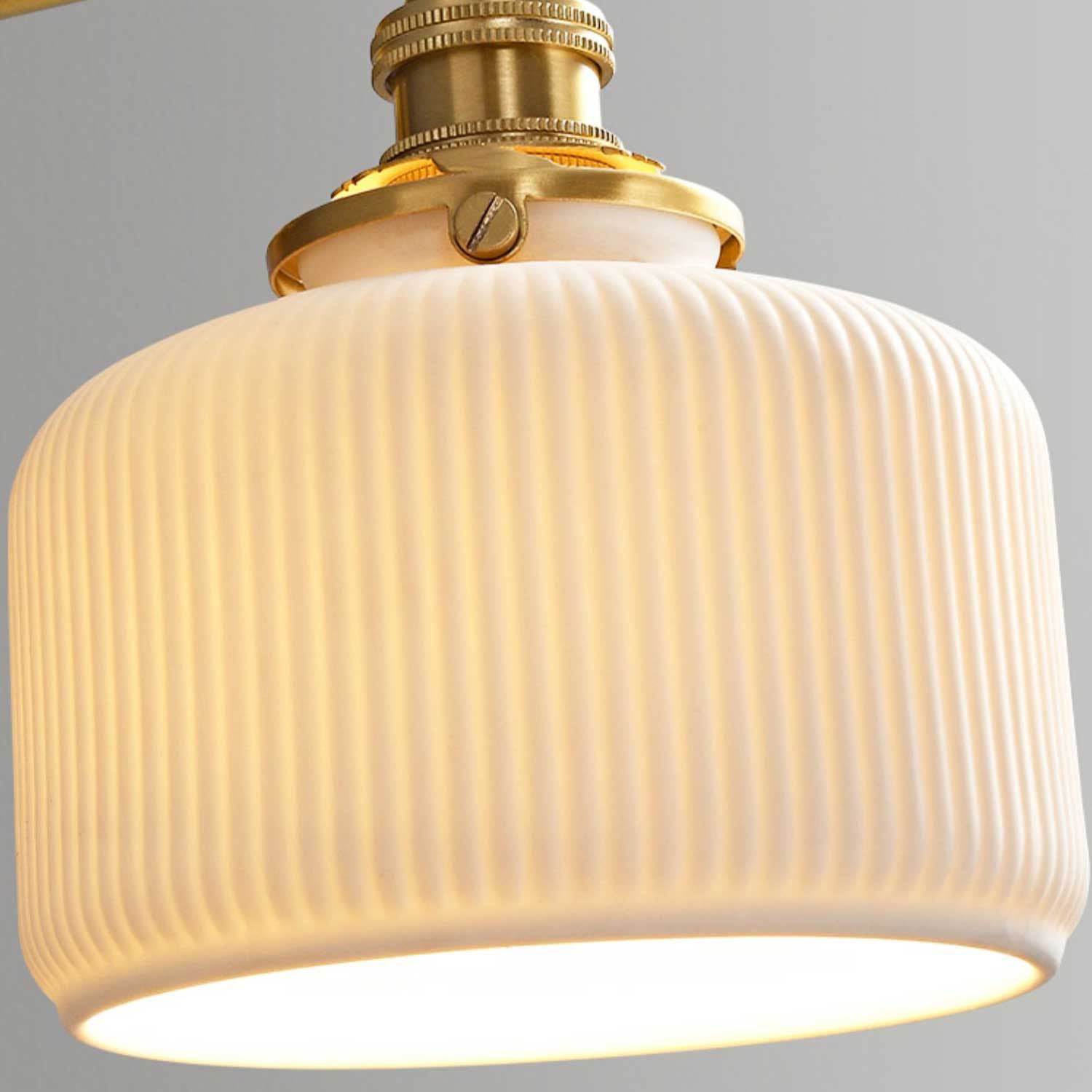 Diroxen Wall Lamp Unique Geometry Ceramic Metal-Neutral Decor