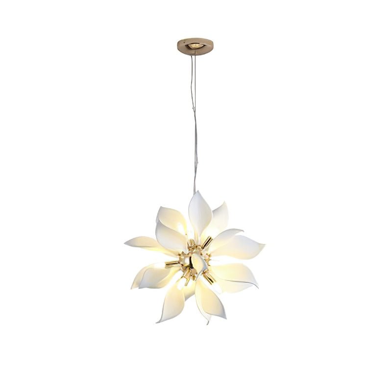 Avir Pendant Lamp Ceramic Petals Blooming-Neutral Decor