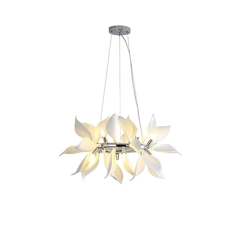 Avir Pendant Lamp Ceramic Petals Blooming-Neutral Decor