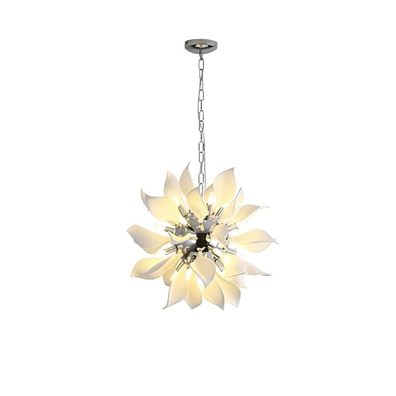 Avir Pendant Lamp Ceramic Petals Blooming-Neutral Decor