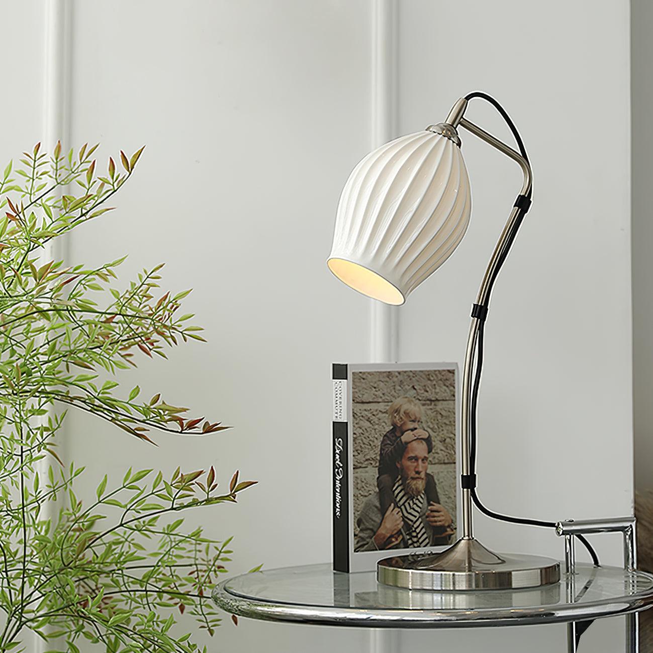 Jude Vintage Table Lamp-Neutral Decor