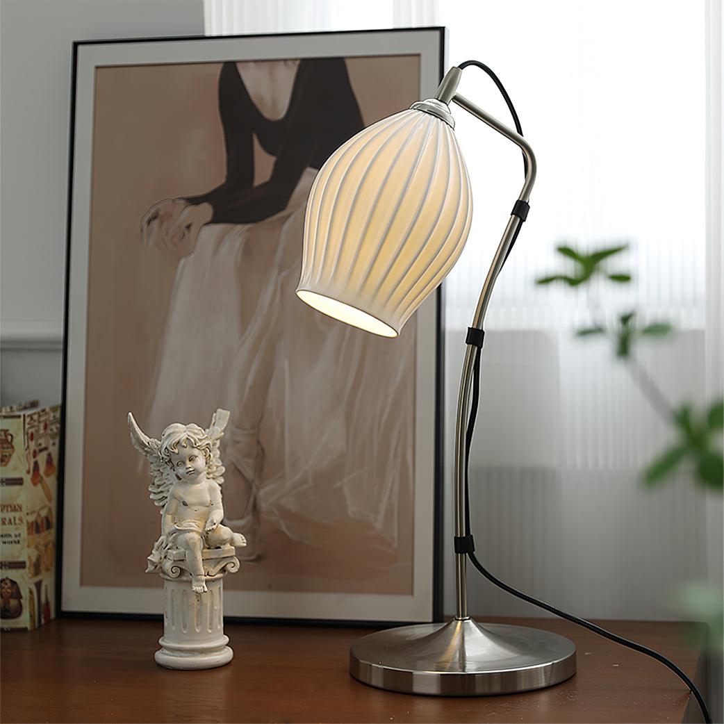Jude Vintage Table Lamp-Neutral Decor