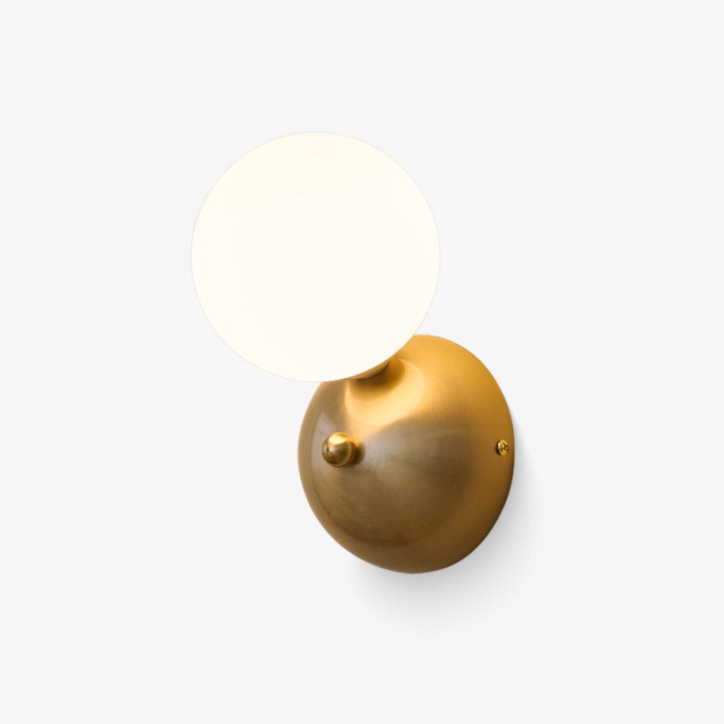Ordoran Modern Minimalist Glass Wall Lamp-Neutral Decor