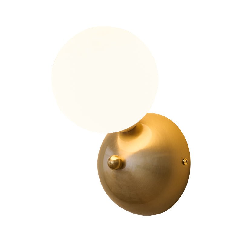 Ordoran Modern Minimalist Glass Wall Lamp-Neutral Decor