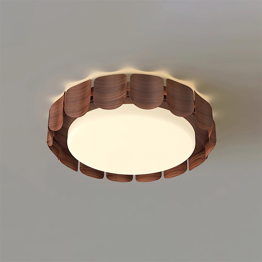 Ardura Walnut LED Ceiling Light