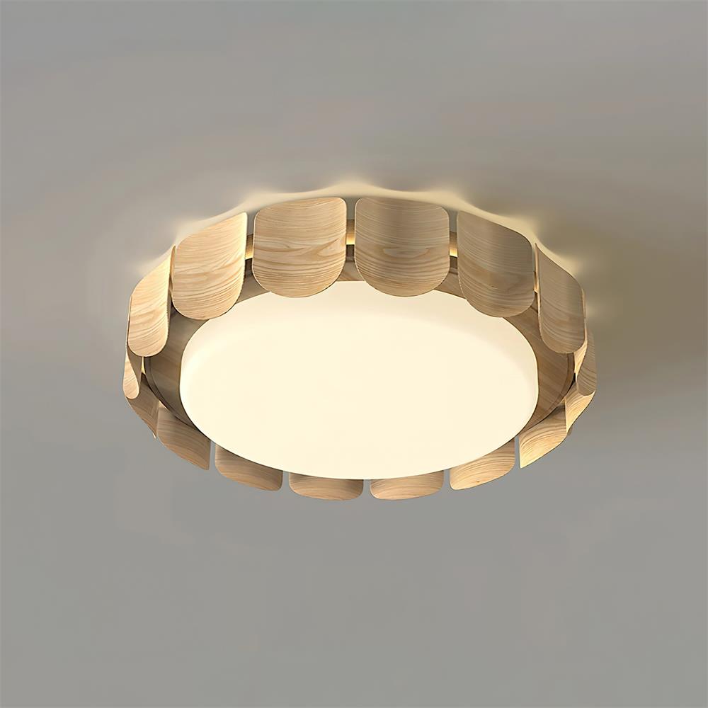 Ardura Walnut LED Ceiling Light