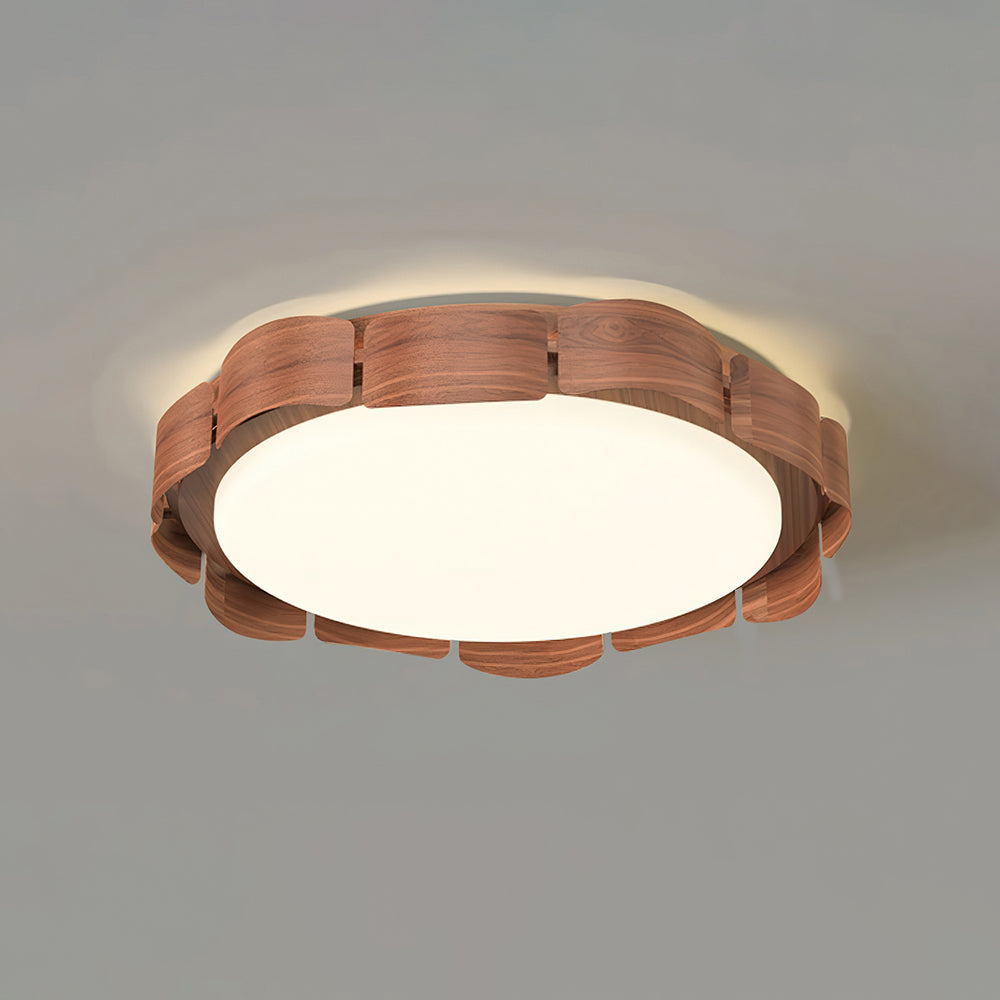 Ardura Walnut LED Ceiling Light