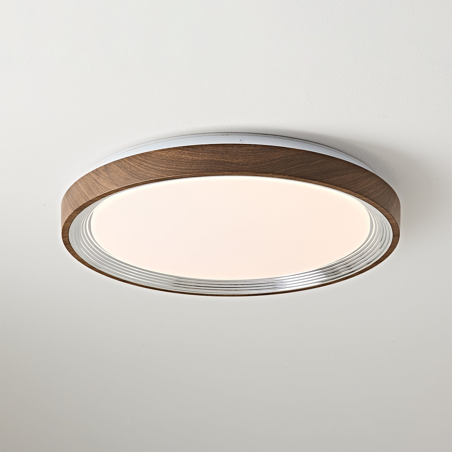 Angled view of the Cerova Ceiling Light showing its slim profile.