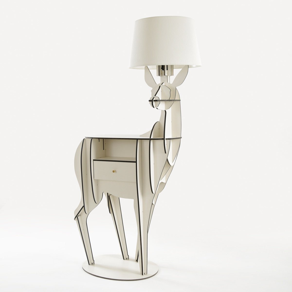 Cervus Deep Floor Lamp-Neutral Decor