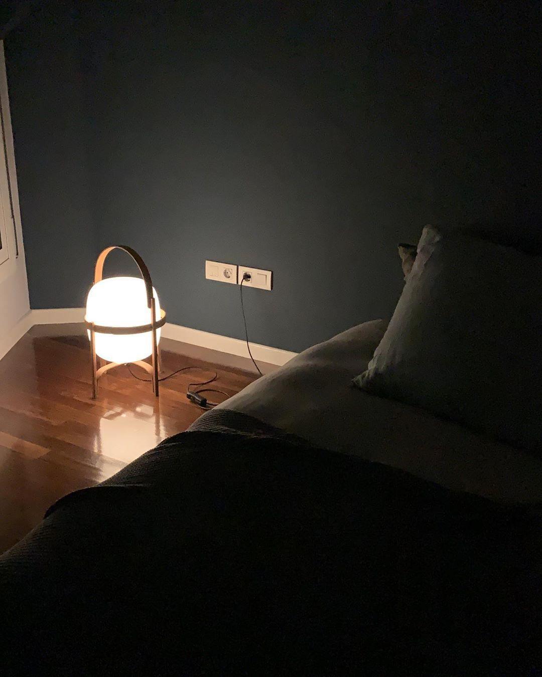 Lethra Wood Glass Table Lamp-Neutral Decor