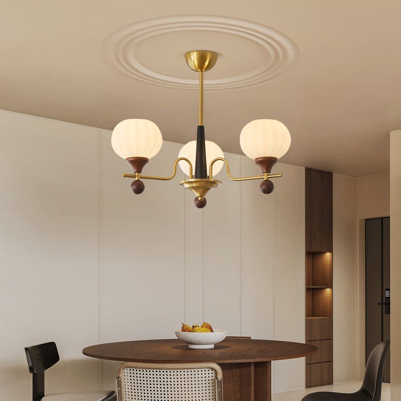 Anorionis Traditional Premium Wood Chandelier-Neutral Decor