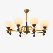 Anorionis Traditional Premium Wood Chandelier-Neutral Decor