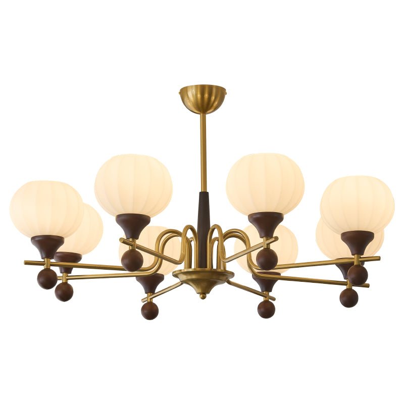 Anorionis Traditional Premium Wood Chandelier-Neutral Decor