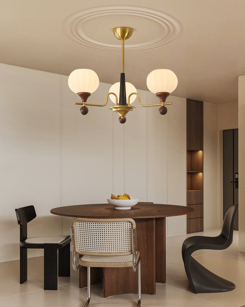 Anorionis Traditional Premium Wood Chandelier-Neutral Decor