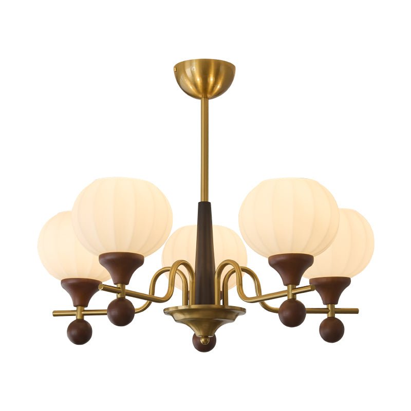 Anorionis Traditional Premium Wood Chandelier-Neutral Decor
