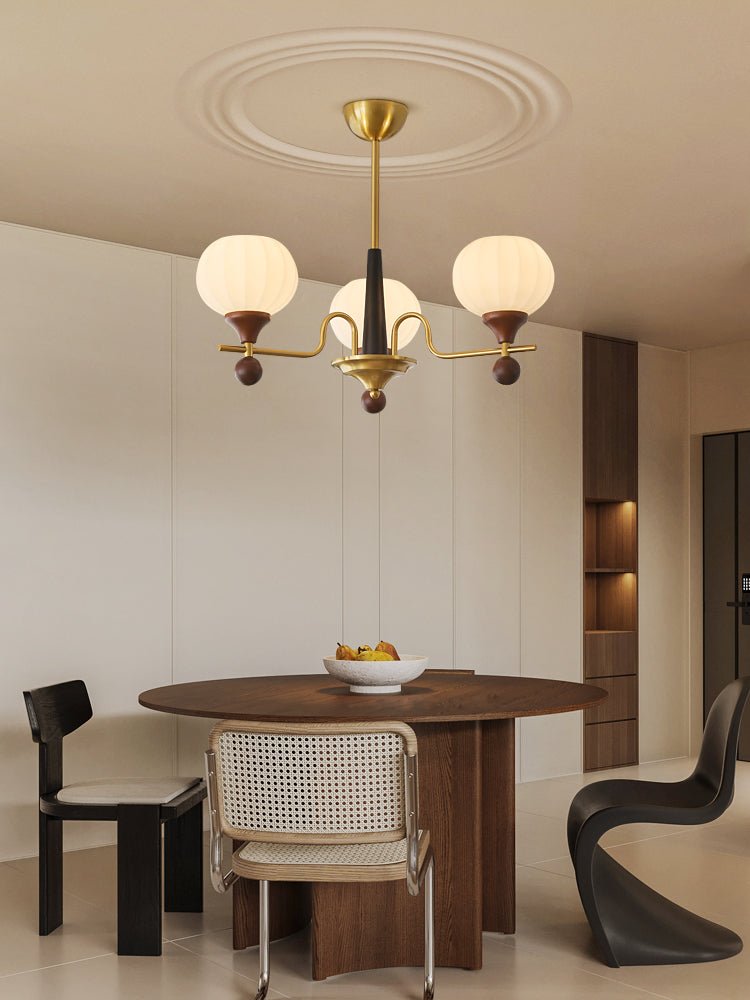 Anorionis Traditional Premium Wood Chandelier-Neutral Decor
