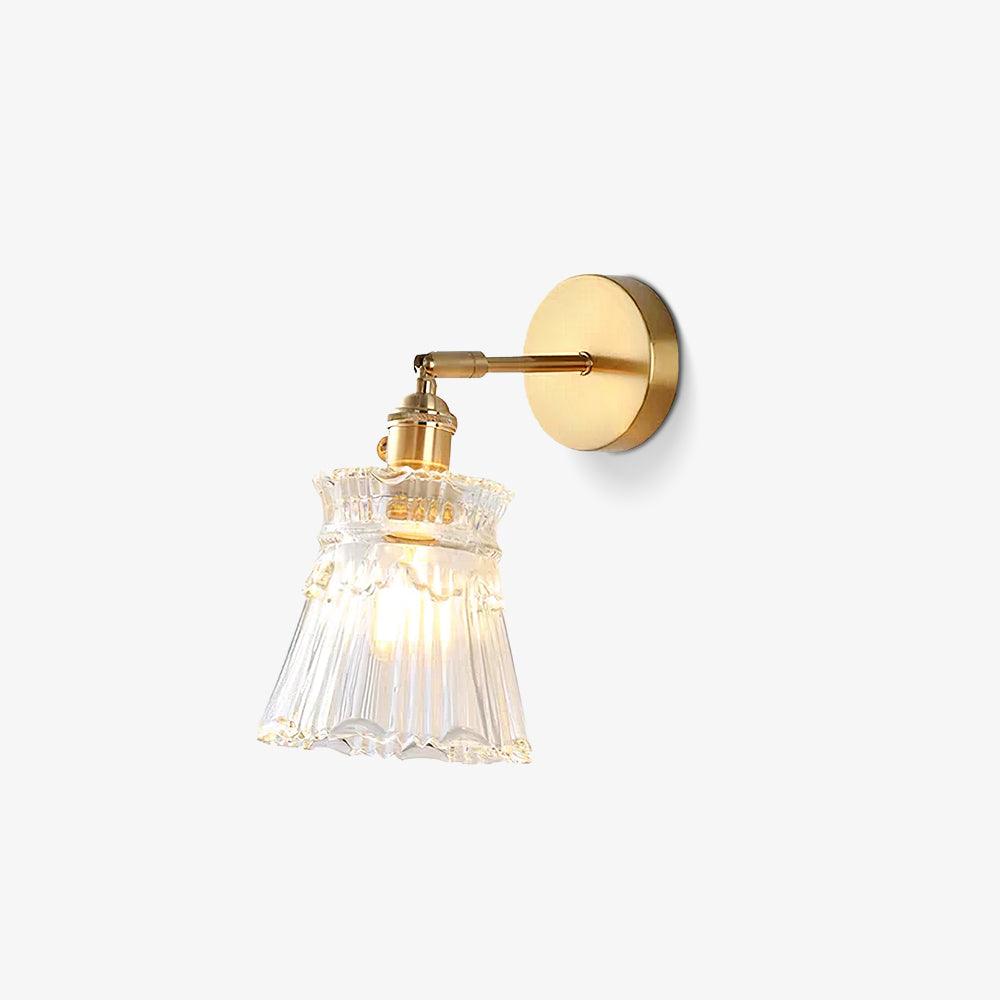 Foski Wall Lamp Flared Crystal Classic-Neutral Decor