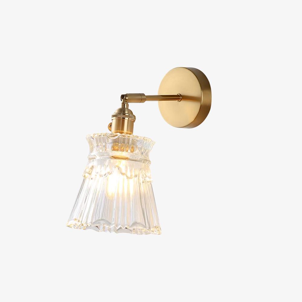 Foski Wall Lamp Flared Crystal Classic-Neutral Decor