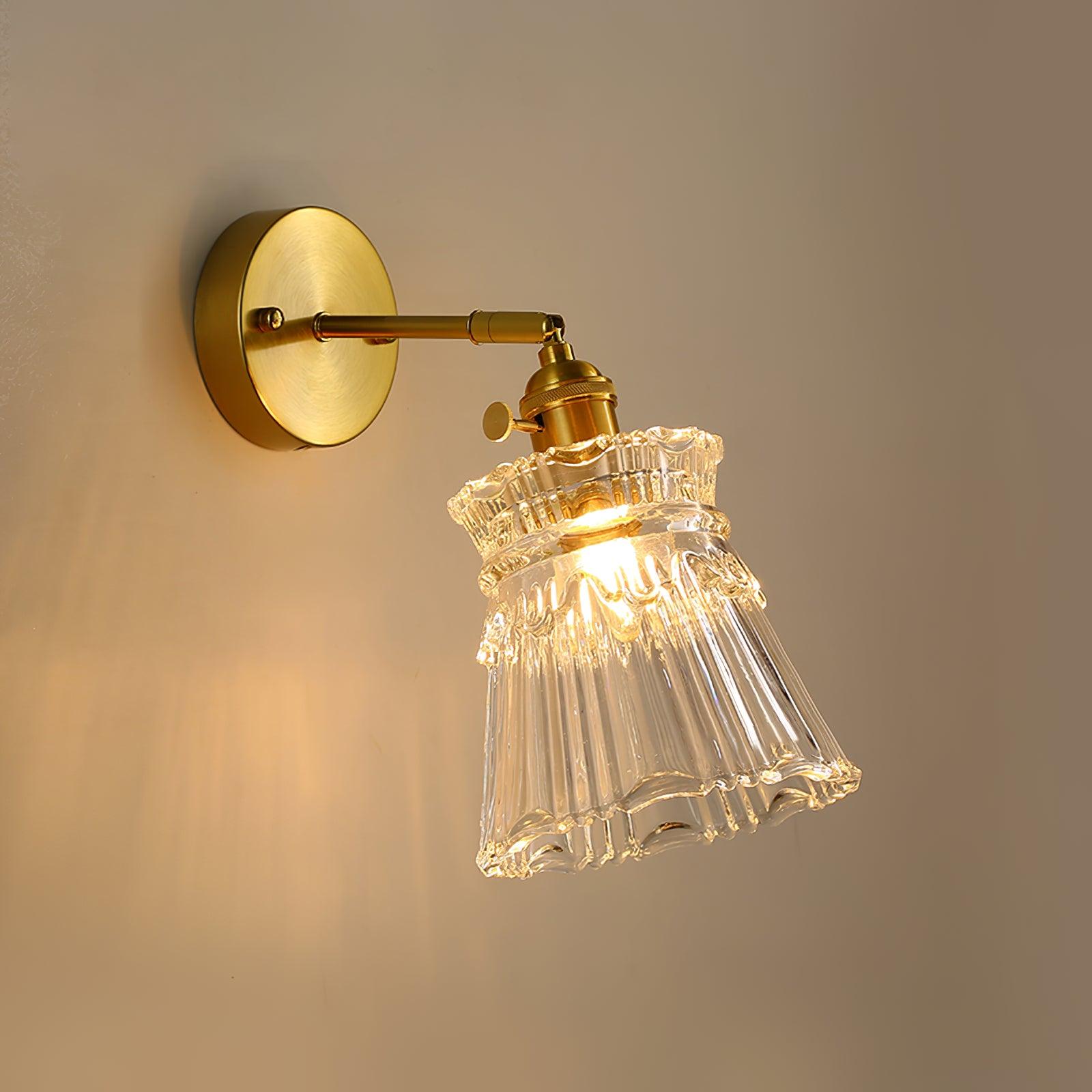 Foski Wall Lamp Flared Crystal Classic-Neutral Decor