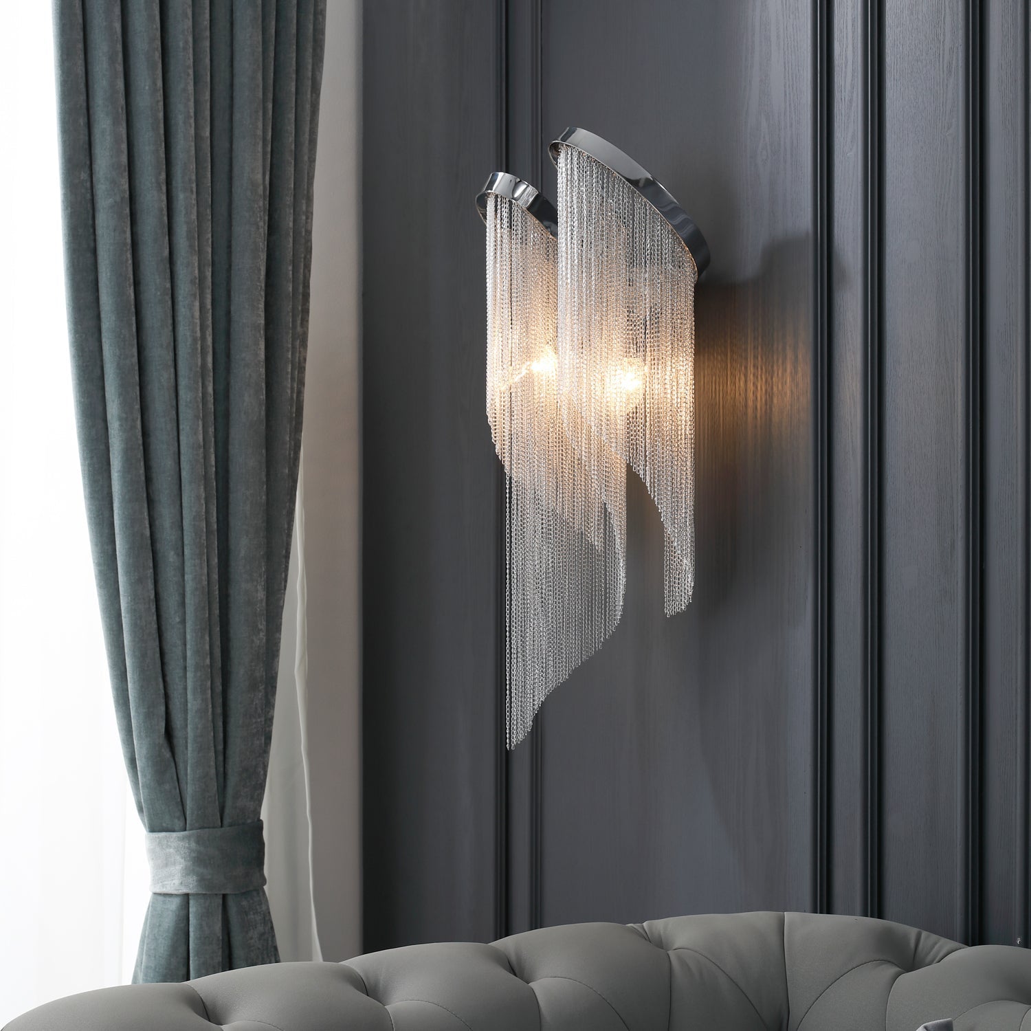 Zeveliel Wall Light-Neutral Decor