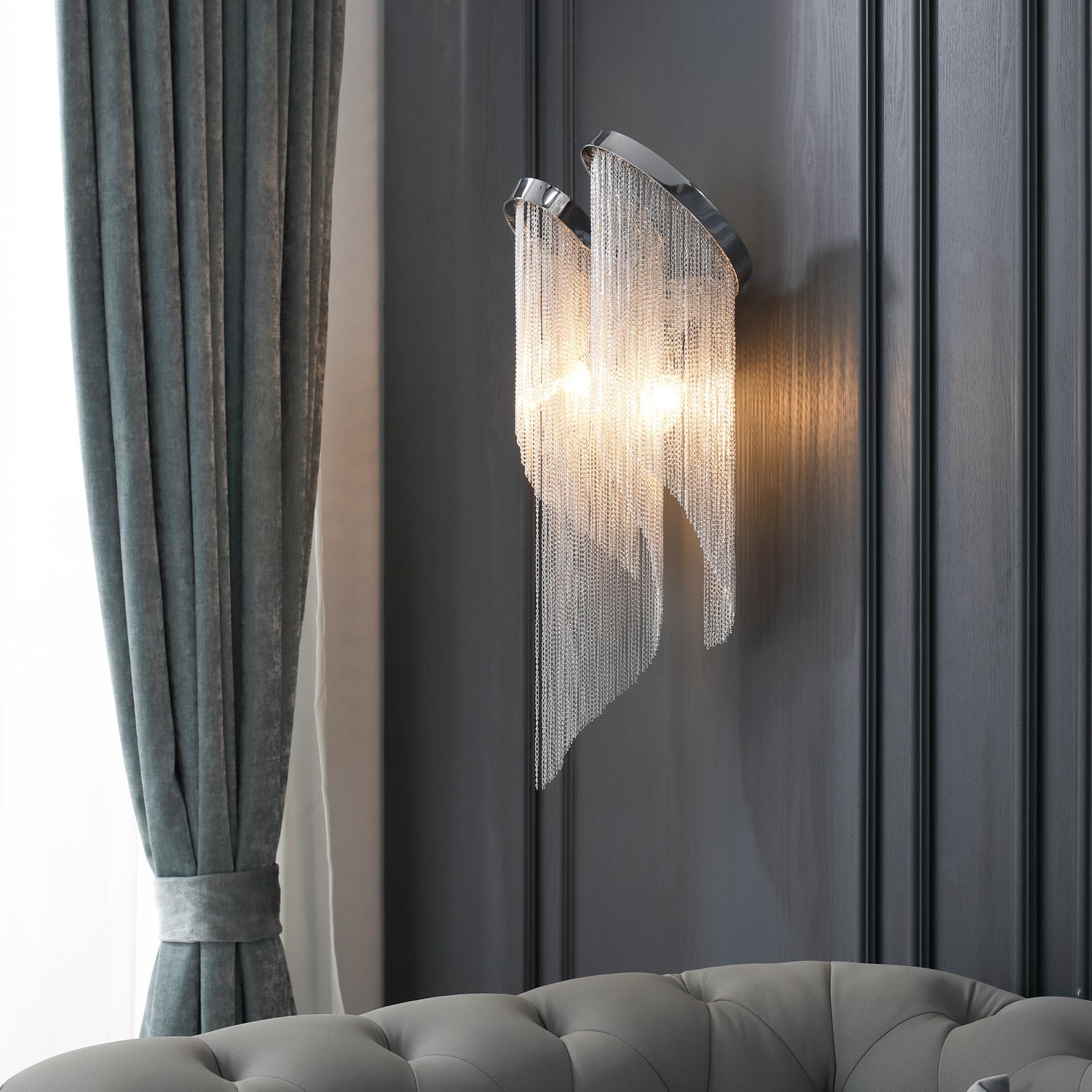 Zeveliel Wall Light-Neutral Decor