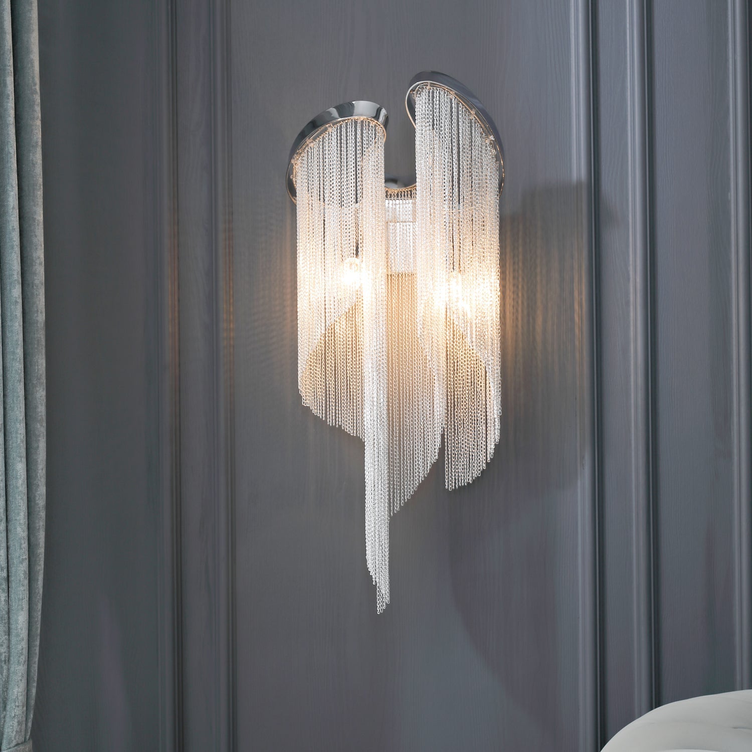 Zeveliel Wall Light-Neutral Decor