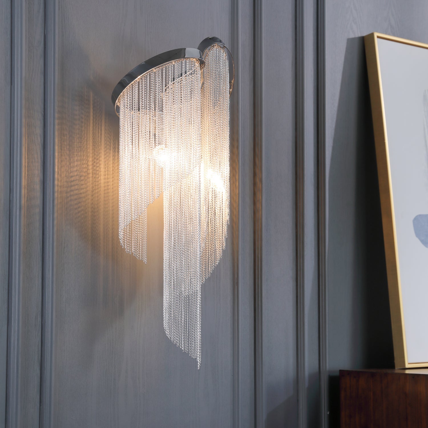 Zeveliel Wall Light-Neutral Decor