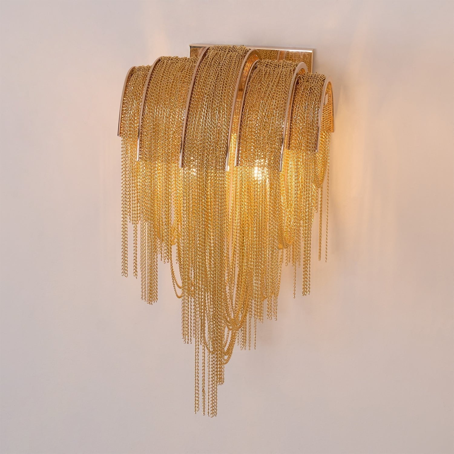 Chains Postmodern Luxury Tassel Wall Lamp-Neutral Decor