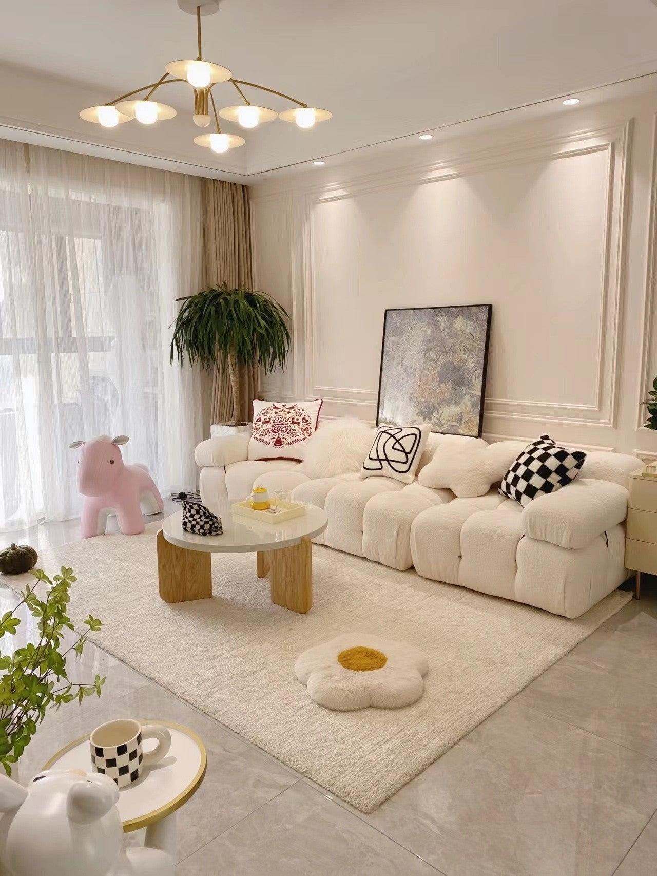 Lark Chandelier with Art Deco-Inspired Mushroom-Neutral Decor