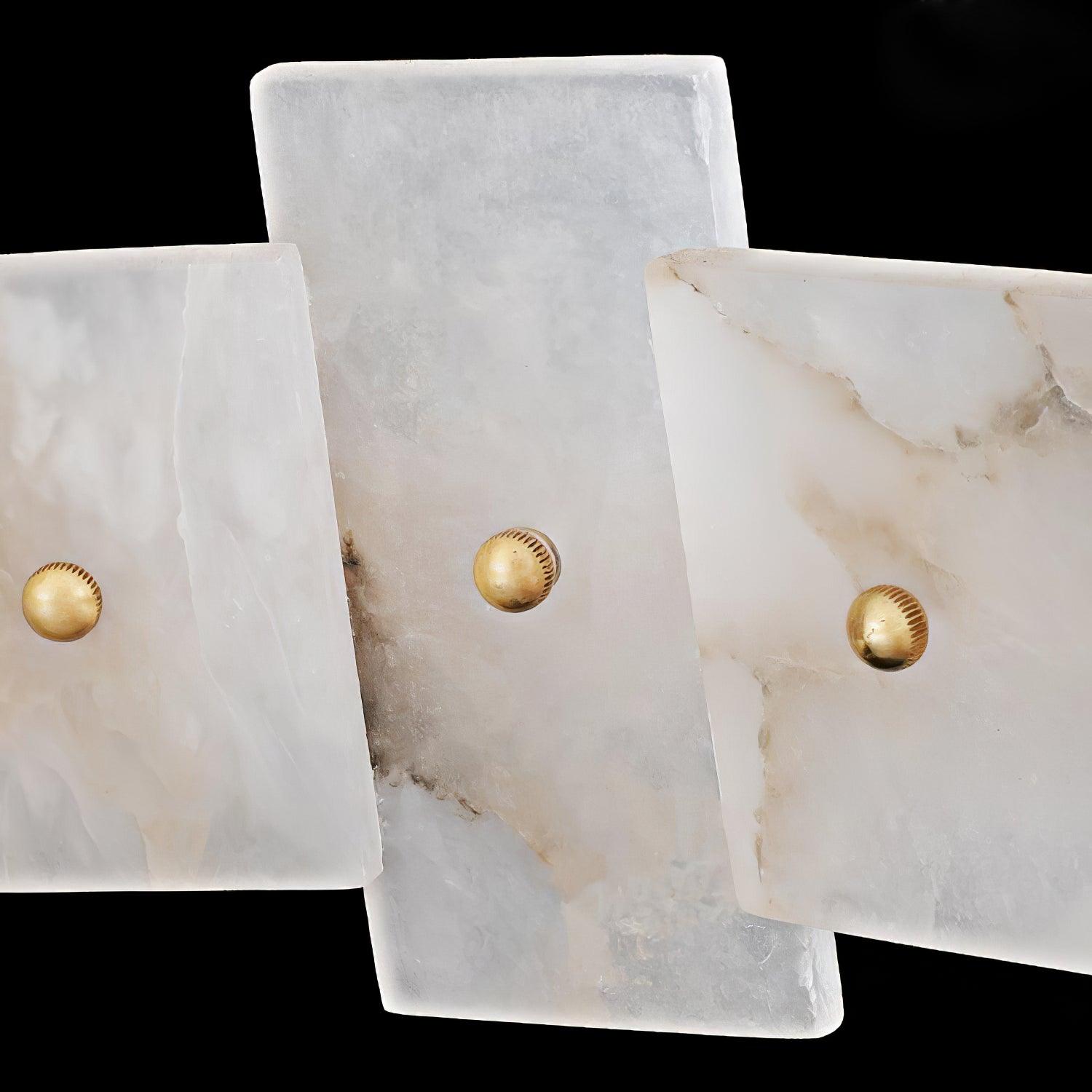 Kivren Alabaster Chandelier Light-Neutral Decor