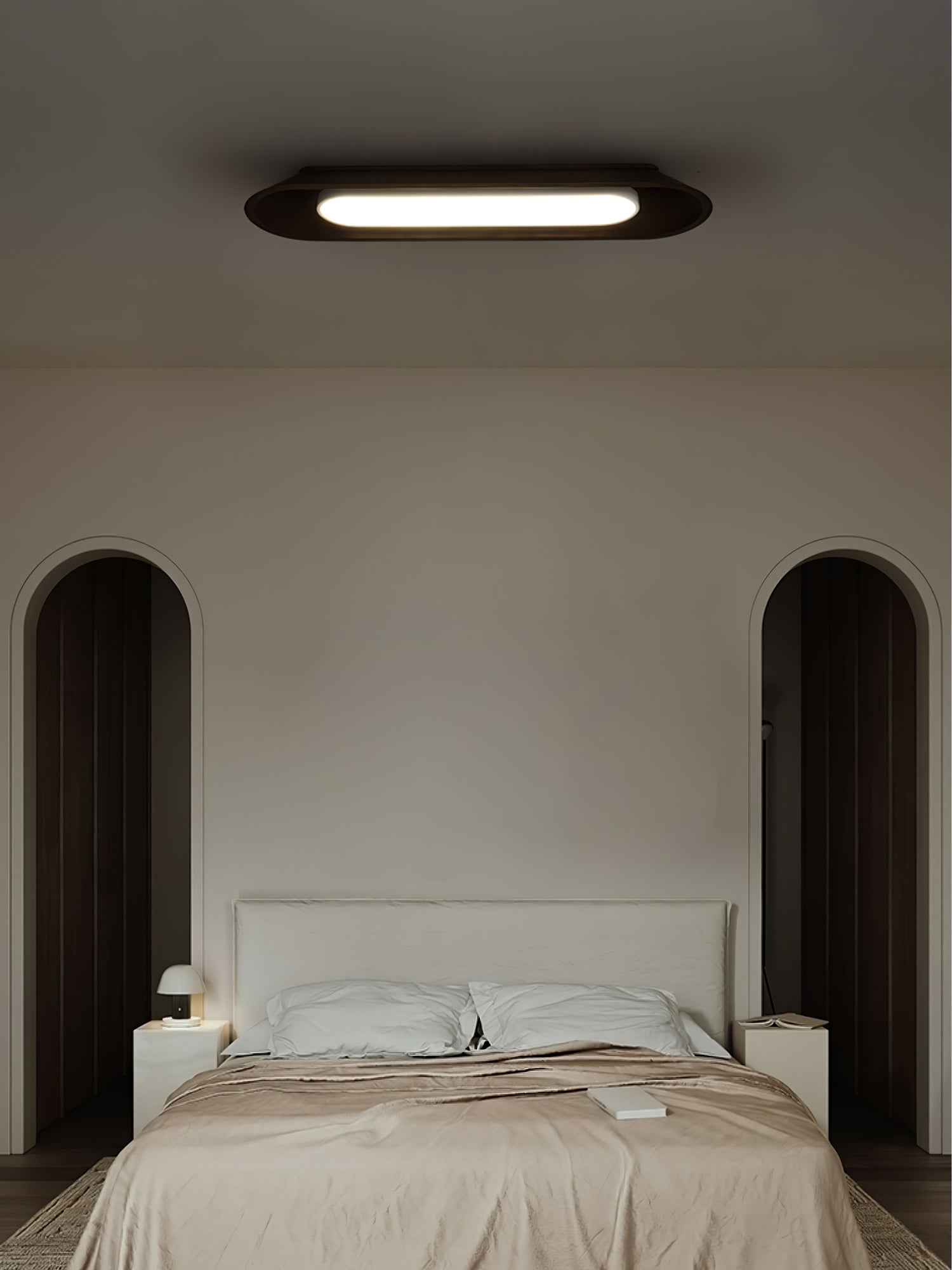Icarira Modern Minimalist Channel Ceiling Lamp-Neutral Decor