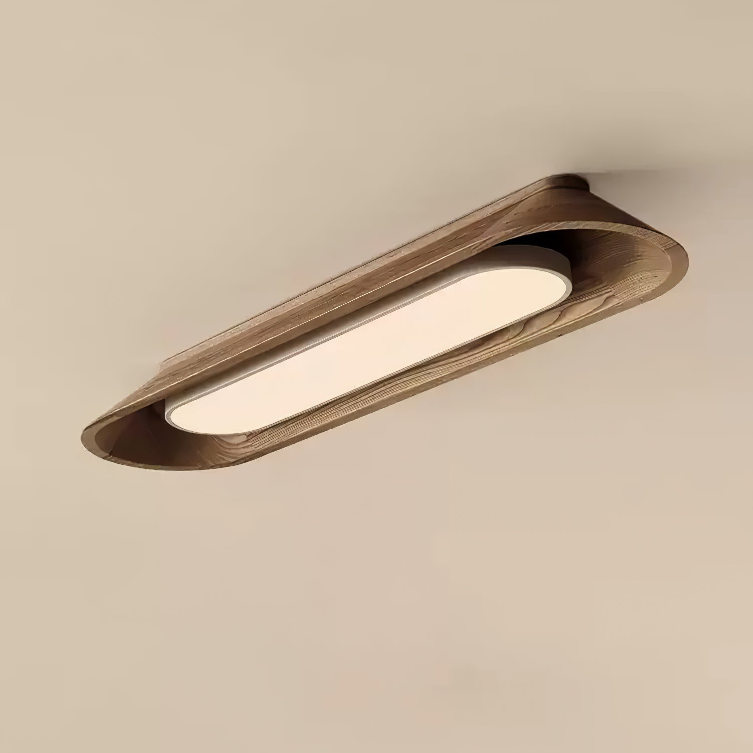 Icarira Modern Minimalist Channel Ceiling Lamp-Neutral Decor