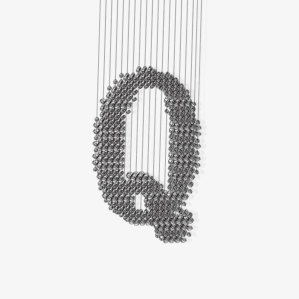 Zoe Modern Stone Chandeliers-Neutral Decor