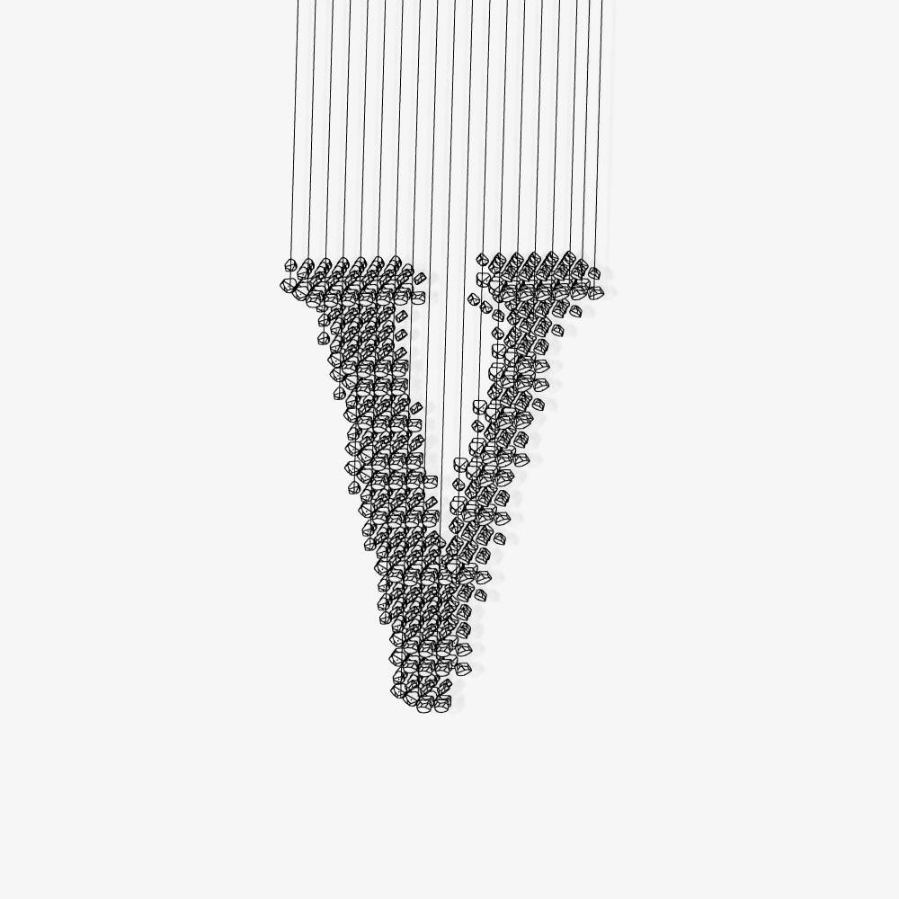 Jacob Modern Stone Chandeliers-Neutral Decor