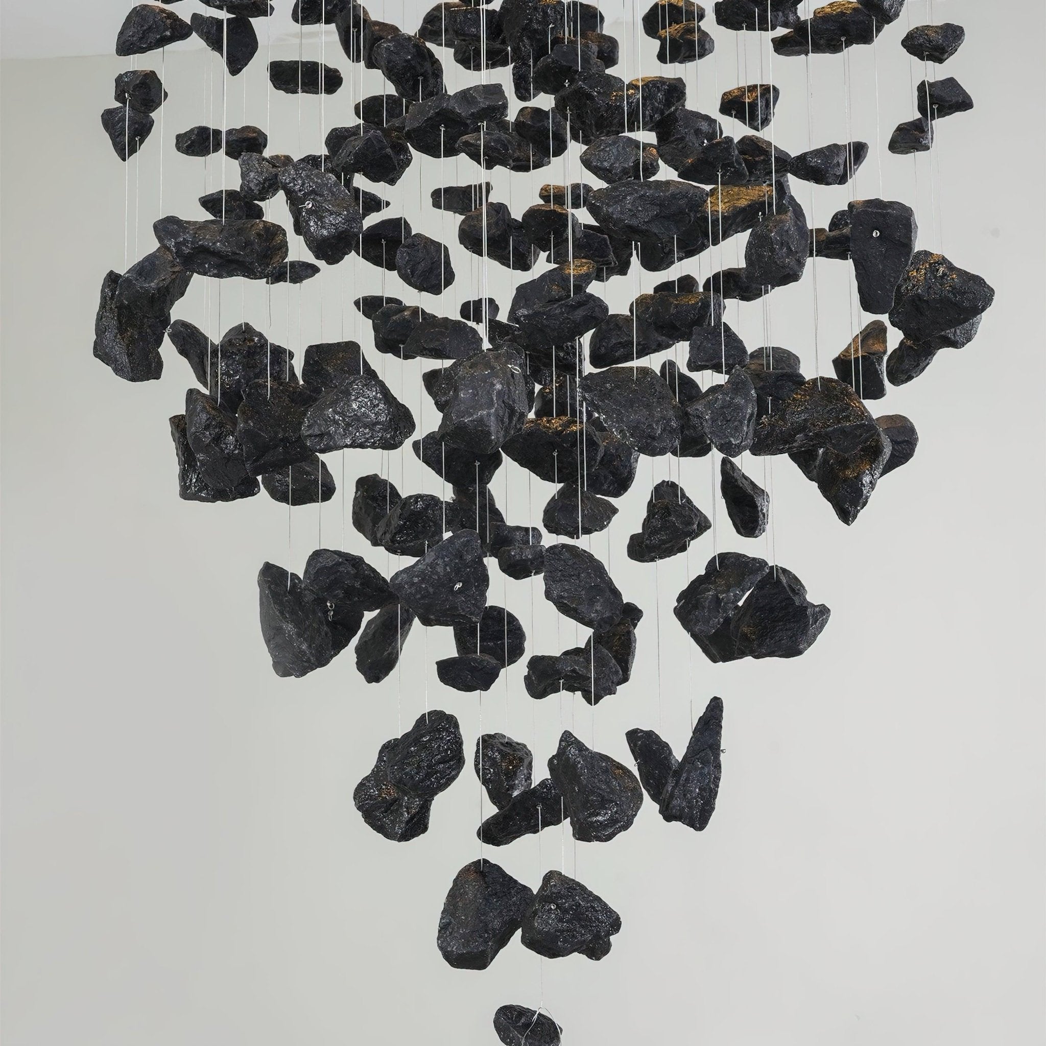 Bella Modern Stone Chandeliers-Neutral Decor