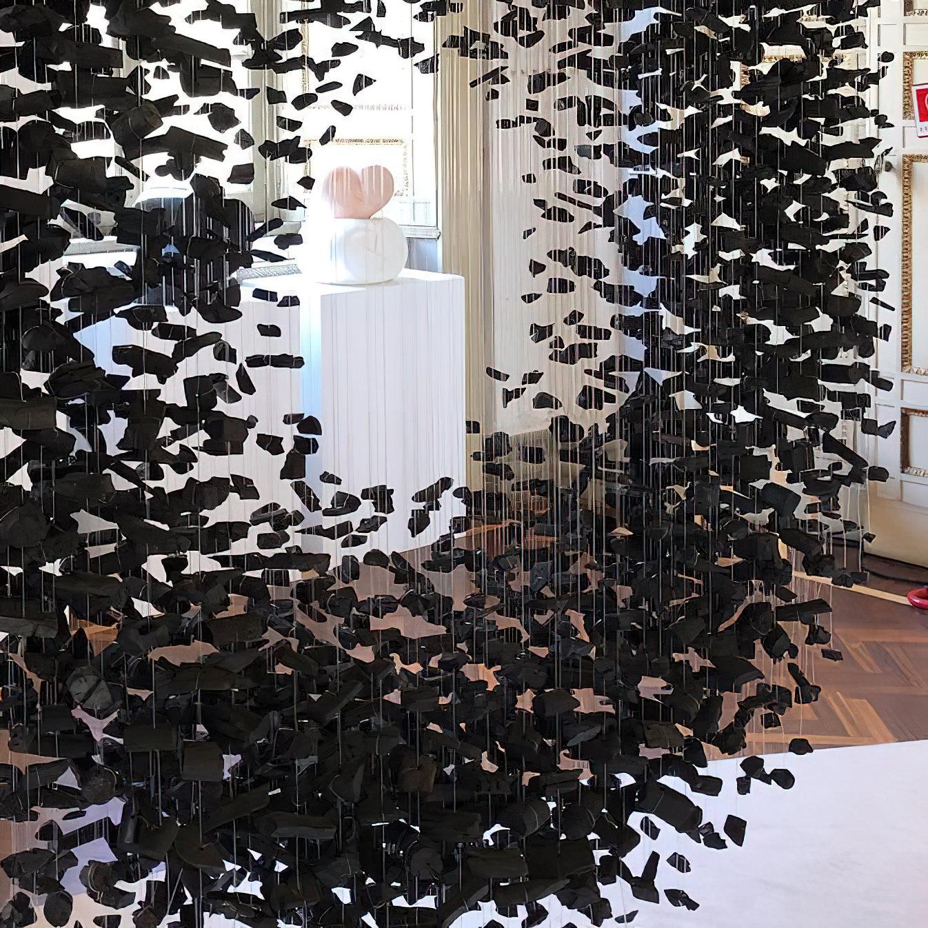 Vaelior Postmodern Luxury Black Stones Chandeliers-Neutral Decor