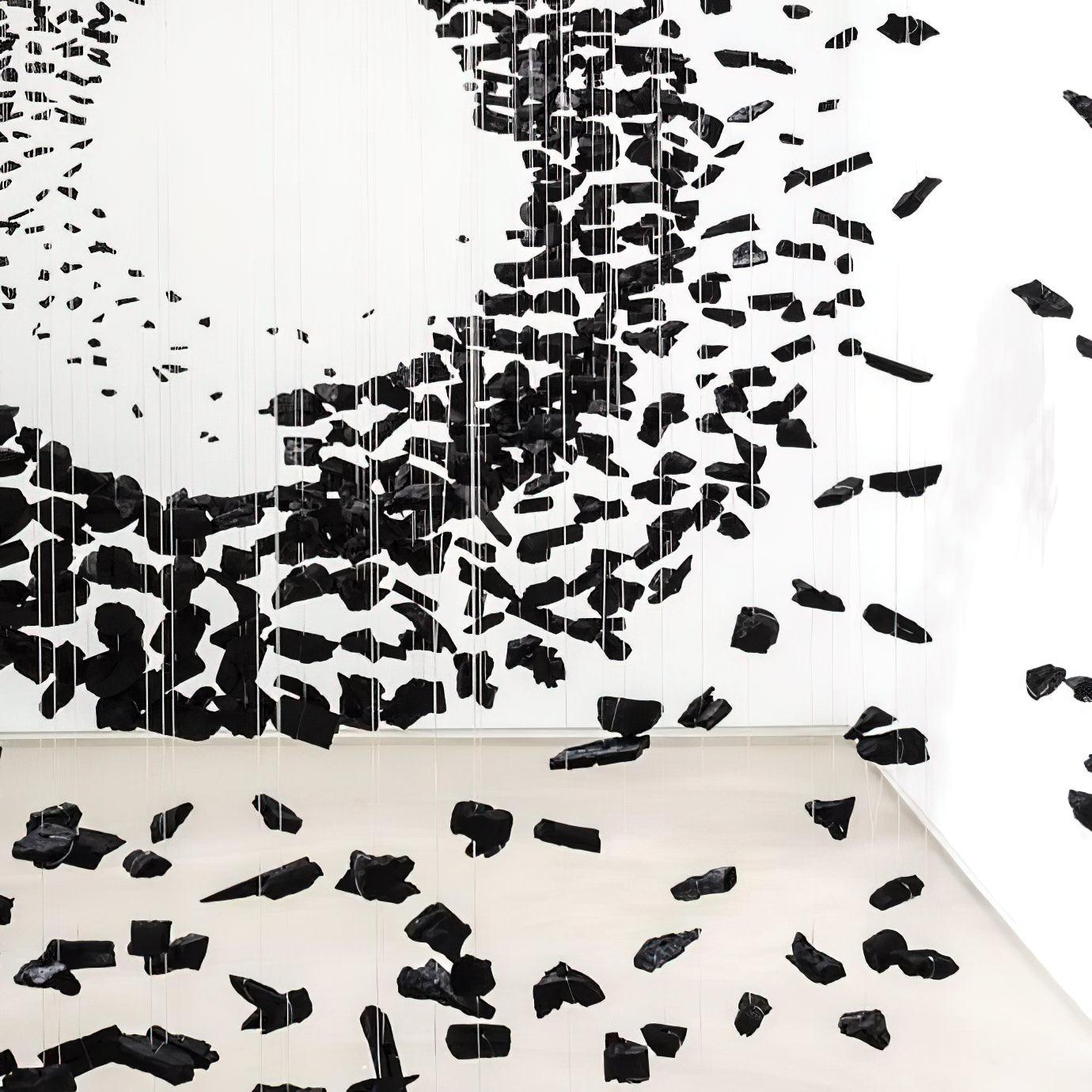 Vaelior Postmodern Luxury Black Stones Chandeliers-Neutral Decor