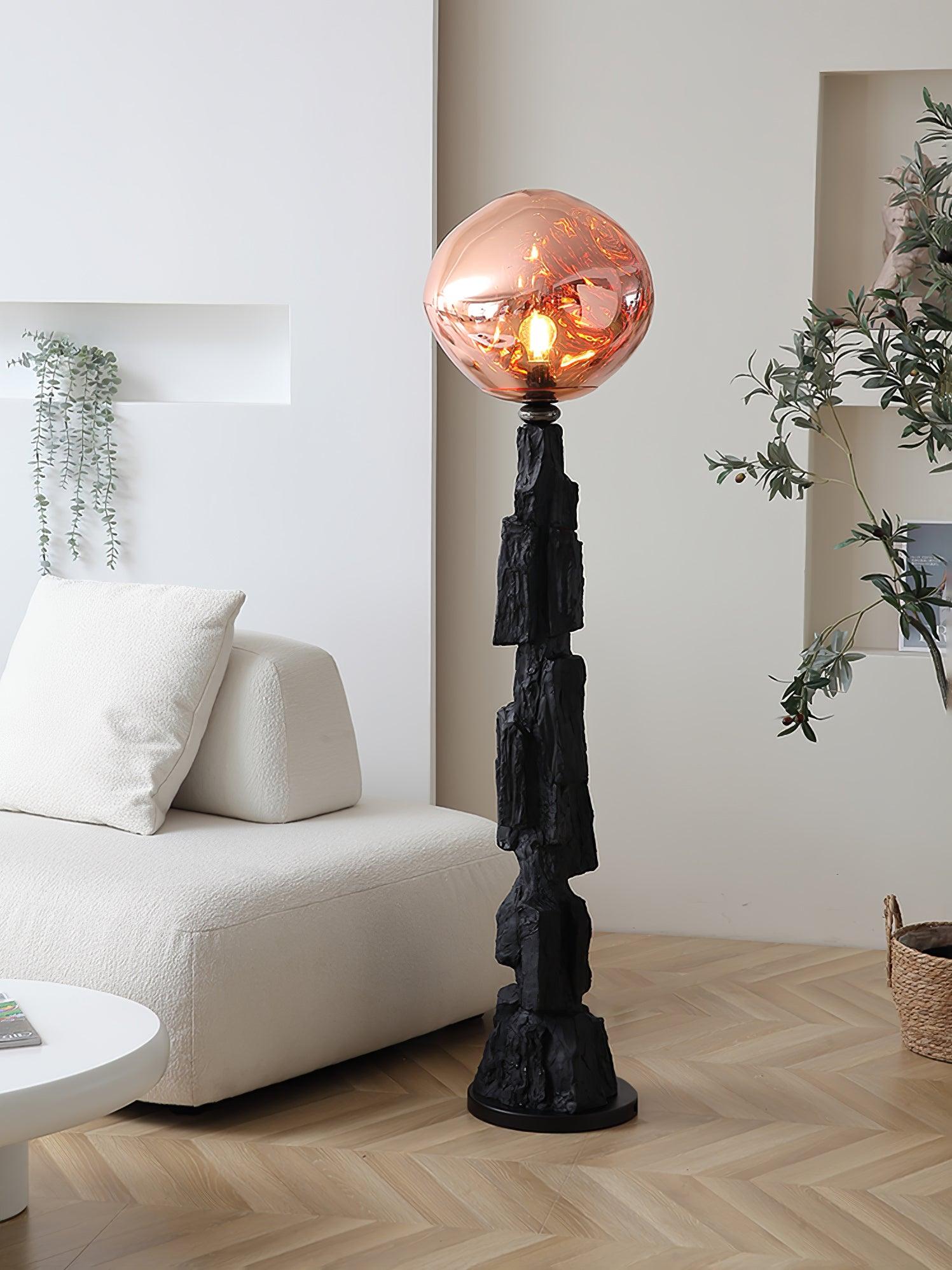 Ember Fashion Acrylic Floor Lamp-Neutral Decor