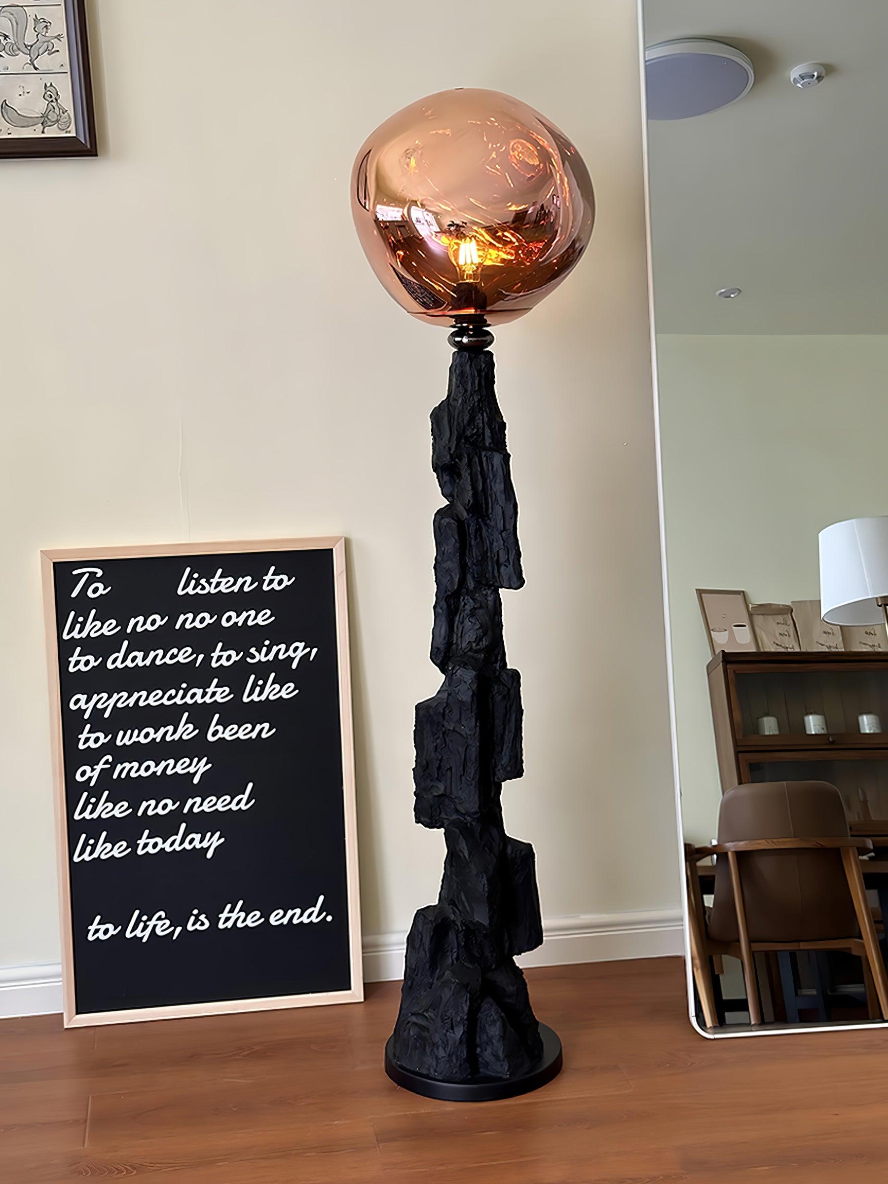 Ember Fashion Acrylic Floor Lamp-Neutral Decor