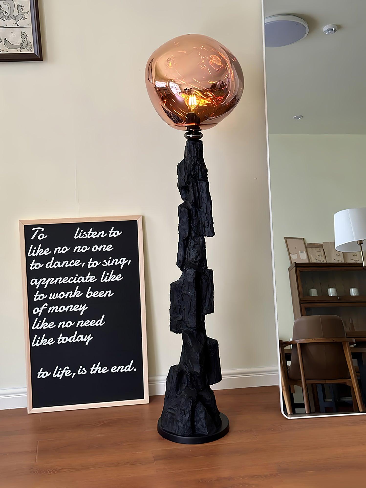 Ember Fashion Acrylic Floor Lamp-Neutral Decor