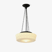 Sirixon Pendant Lamp Chain White Glass-Neutral Decor
