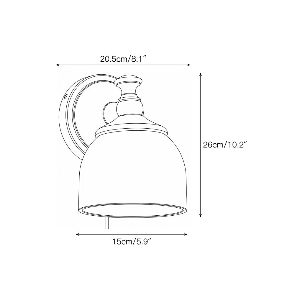 The 2-head version of the Chart wall sconce in a living room setting.