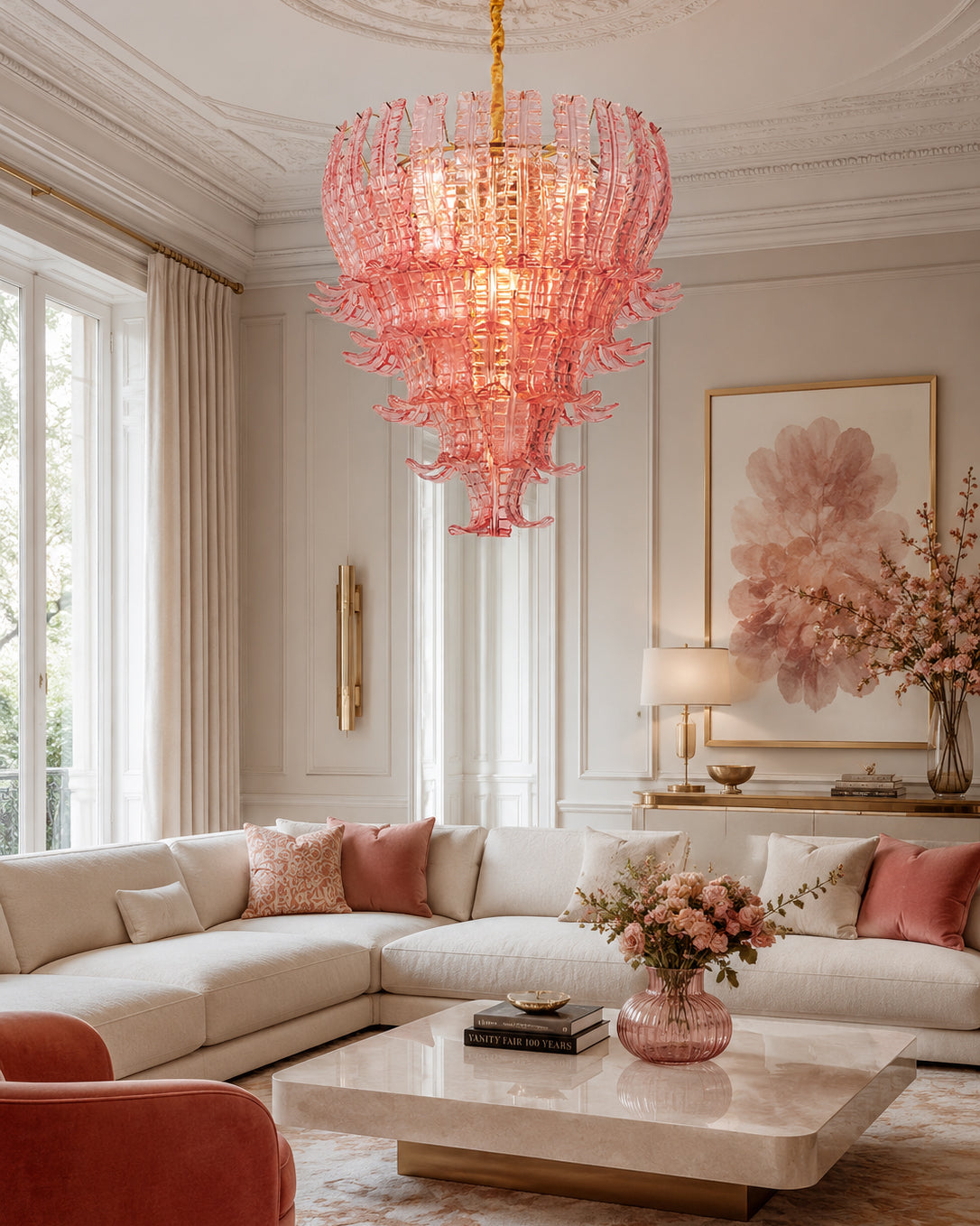 Electra Glass Chandelier